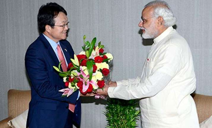 south korea offers 10 bn fund for pm modi s projects korean