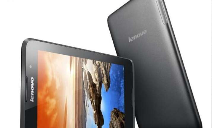 lenovo launches a7 30 3g tablet in india for rs 9 999