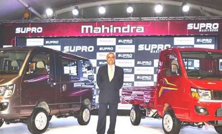 mahindra unveils two vehicles from new supro stable