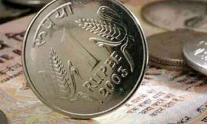 rupee down 22 paise against dollar in early trade
