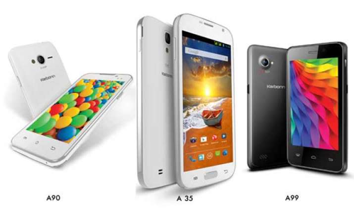 karbonn launches 4 smartphones below rs 8 000 a16 a99 a35