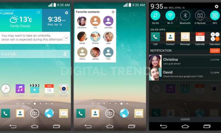 lg g3 screenshots leak suggests flatter user interface