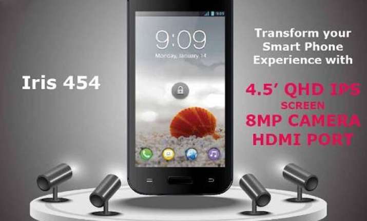 lava launches iris 454 priced at rs 8 499