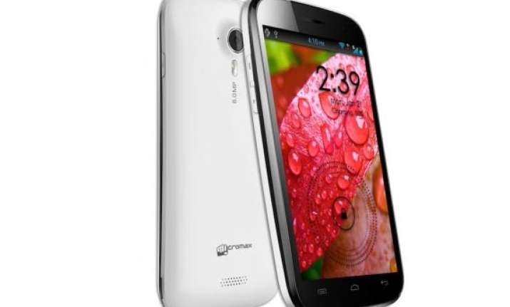 micromax canvas a116 launched