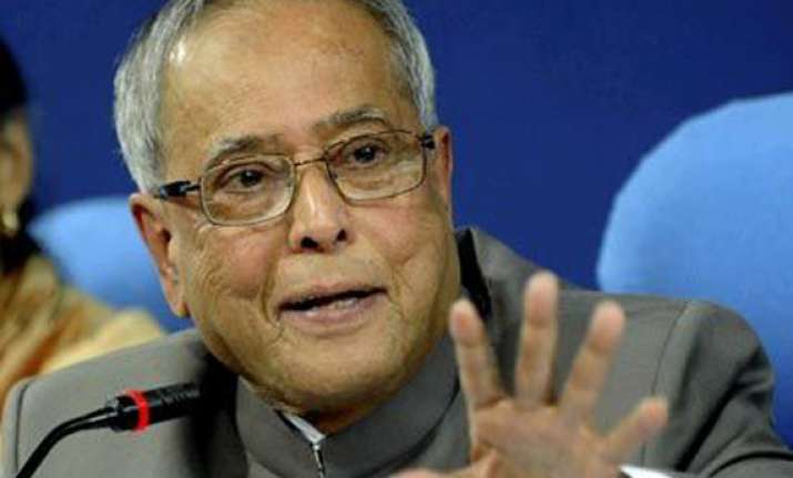 no need to panic over economic slowdown says pranab