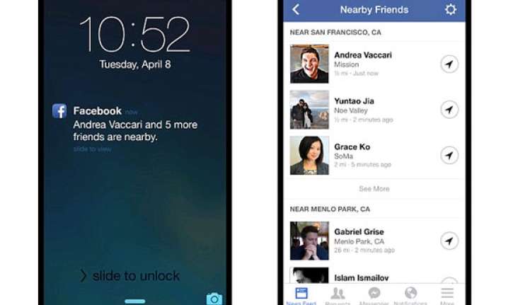 now share your exact location with facebook friends