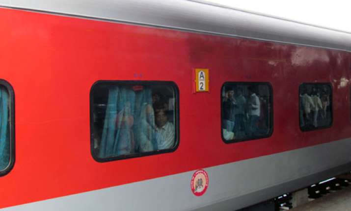railways to install work stations in rajdhani trains report