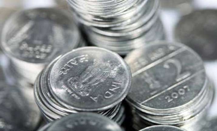 rupee up 32 paise against dollar in early trade