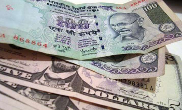rupee ends flat at 49.27/28