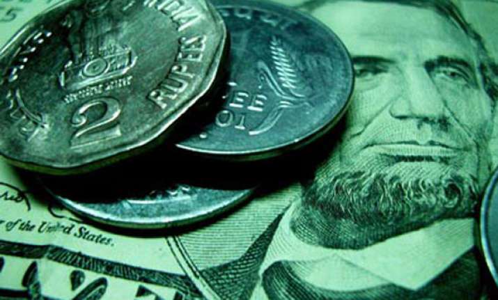 rupee up 16 paise at 55.95 against dollar