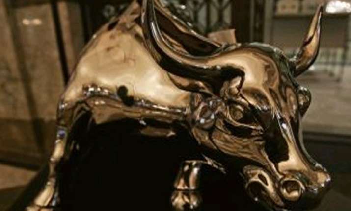 sensex nifty end at new closing peaks ahead of poll results