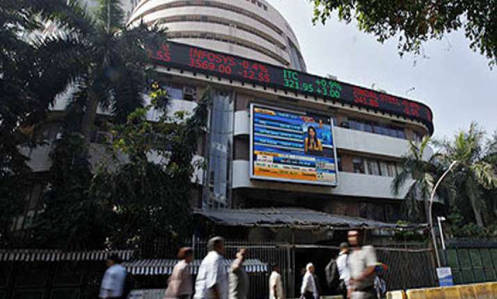sensex hits fresh intra day high of 22 592.10 in morning