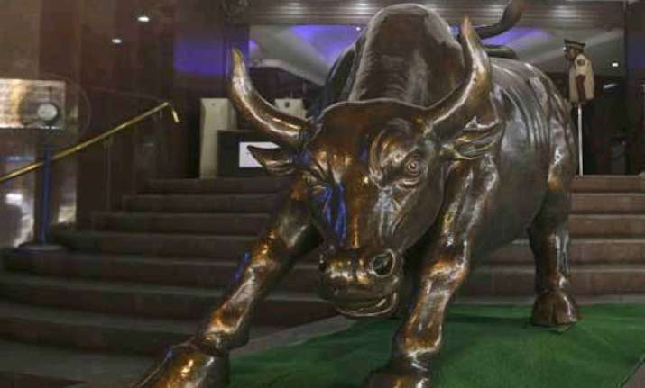sensex on roll rallies 459 pts ahead of exit poll results
