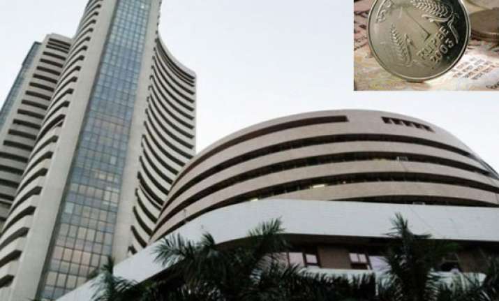 sensex soars 206 points to end at one week high