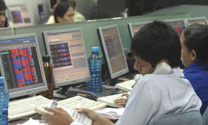sensex dips 82 points on weak factory outputs global markets