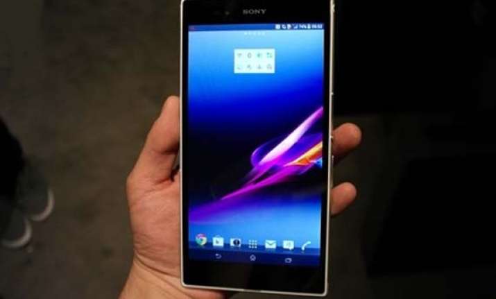 sony india launches xperia z ultra phablet at rs 46 990