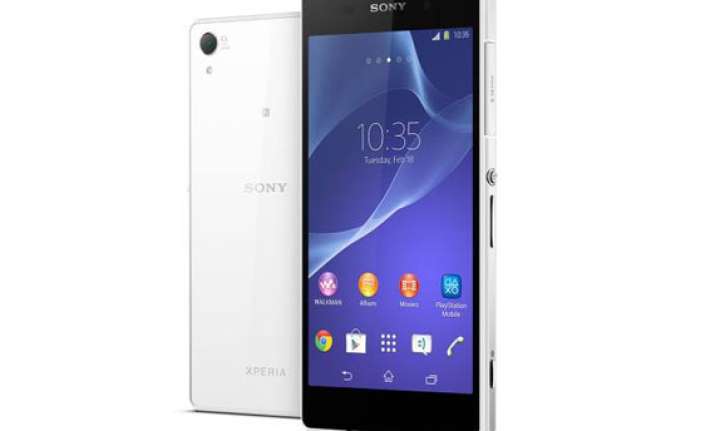 sony launches xperia z2 with 5.2 inch display 4k ultra hd