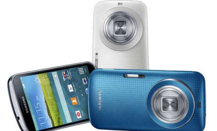 samsung launches high end galaxy k zoom smartphone with 10x