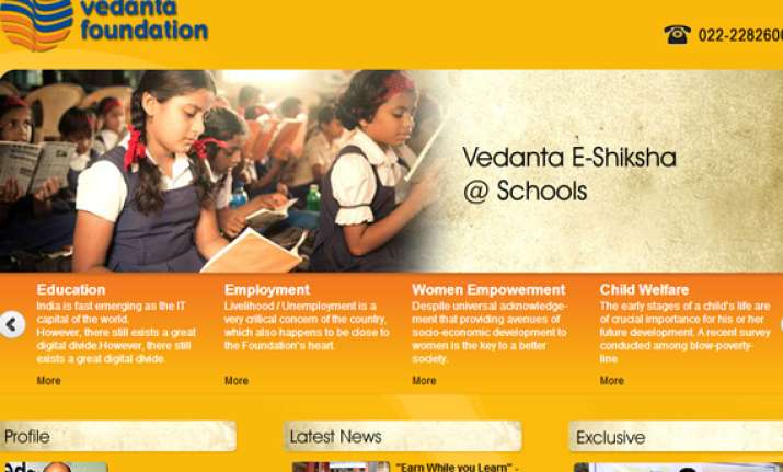 vedanta foundation enters odisha education sector