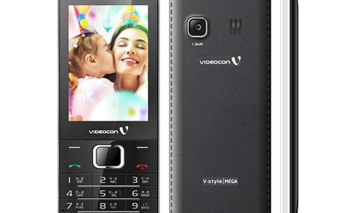 videocon launches feature phone range in v style series