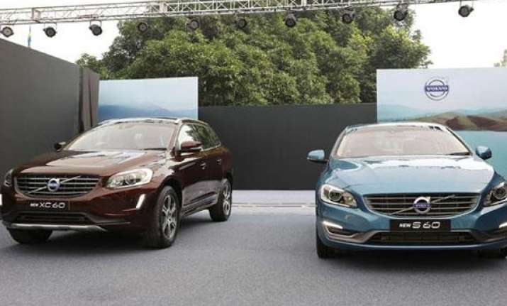 volvo launches new s60 xc60 versions priced up to rs 46.55