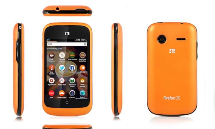 zte open firefox os phone available online for rs 6 990