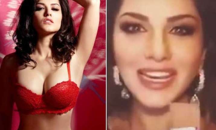 watch video sunny leone asks chocolate but gets condom from