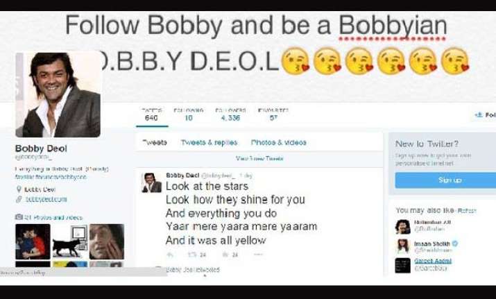bobby deol s lol parody tweets