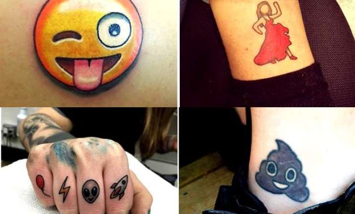 22 emojis tattoos