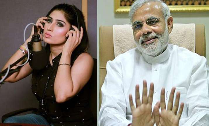 dear pakistani actress your threat message for pm modi is