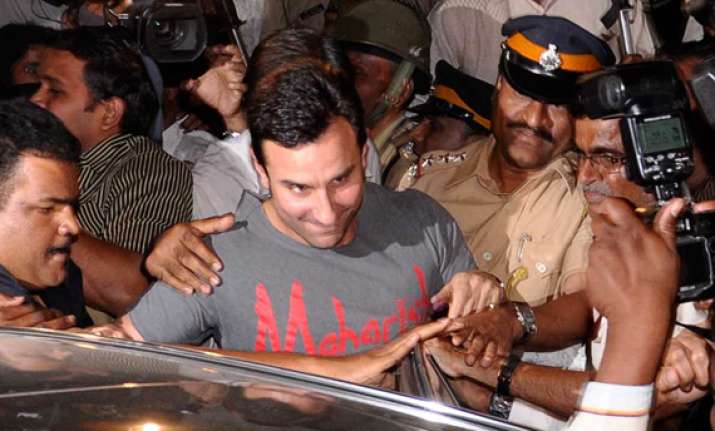 bollywood actor saif ali khan arrested and bailed out