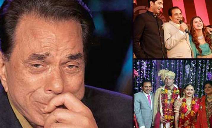 ahana deol wedding emotional dharmendra talks about ahana