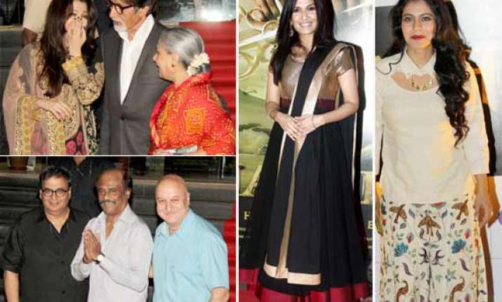 aishwarya big b kajol launch the hindi trailer of