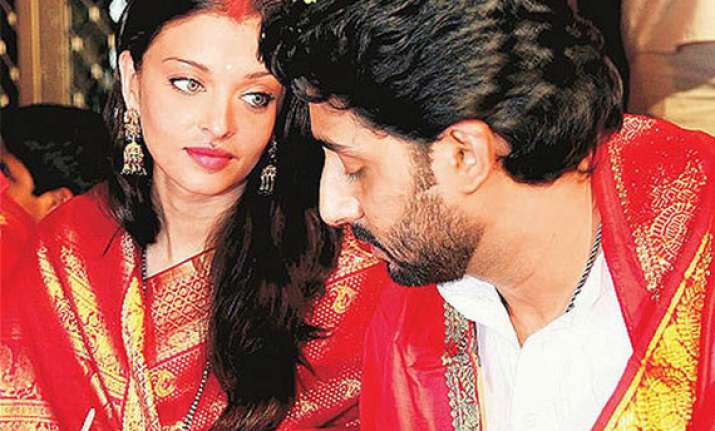 aishwarya rai watches abhishek on skype ends her karva