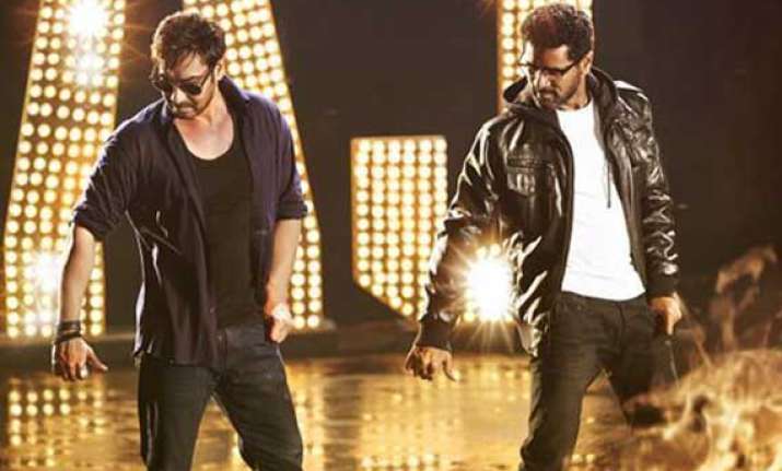 ajay devgn couldn t escape dancing in action jackson