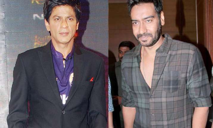 ajay devgn over the cold war with shah rukh khan