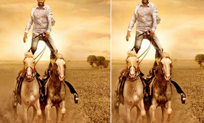 Ajay Devgn performs two-horse stunt for Son Of Sardar 