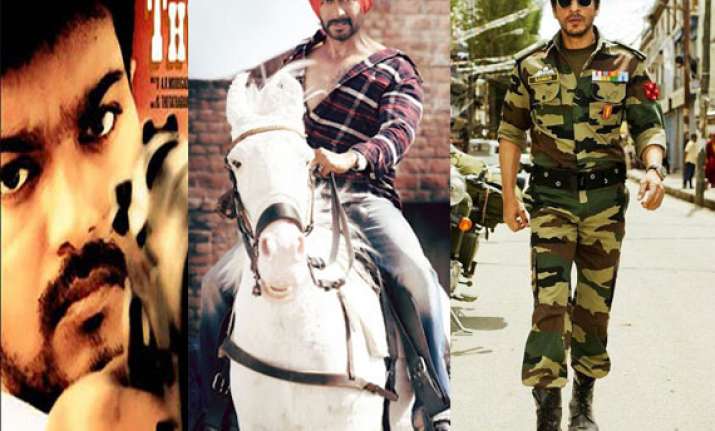 ajay vijay and srk set for big fight on diwali day