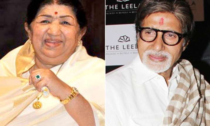 amitabh bachchan lata mangeshkar seek help for uttarakhand