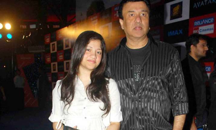 anu malik s daughter pens composes and lends voice for song