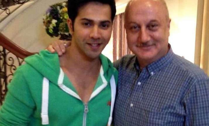 anupam enjoyed main tera hero journey