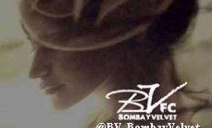 anushka sharma s first look in bombay velvet out view pics