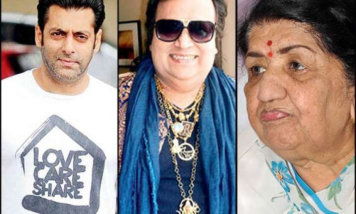 salman lata asha to campaign for disco king bappi