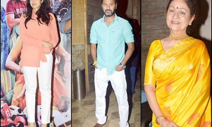 sridevi prabhu deva aruna irani grace the music launch of