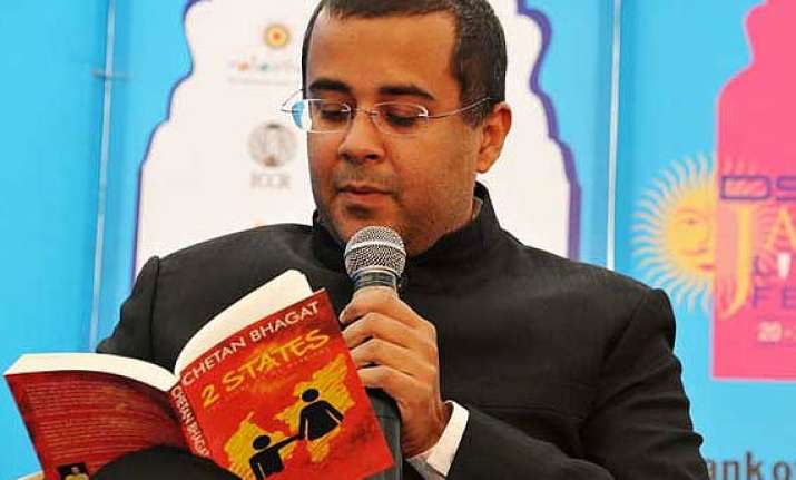 chetan bhagat hitting the right notes with bollywood see