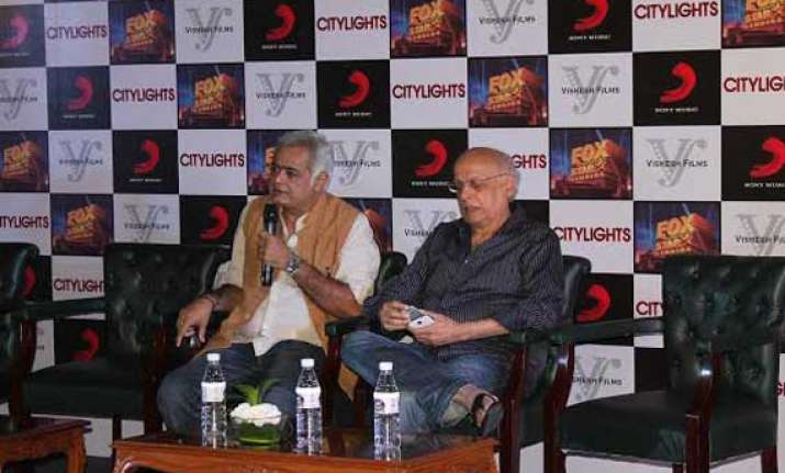 city lights is the love story of a common man hansal mehta