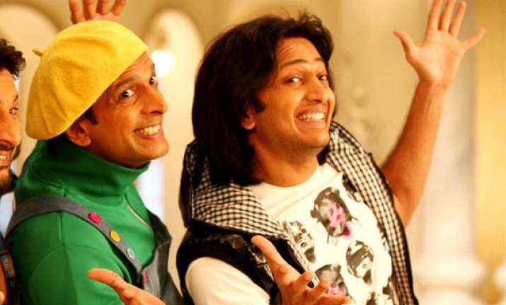 comedy films are lucky for riteish