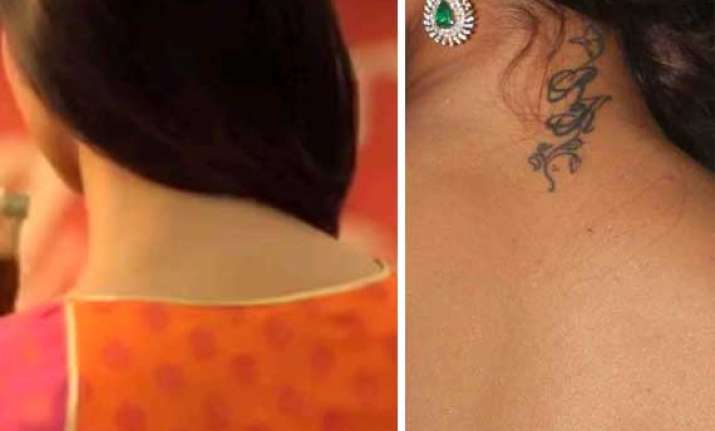 Deepika Padukone gets her 'RK' tattoo removed from her neck, will it be