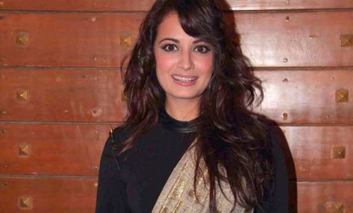 dia mirza unveils musical short film b for braille
