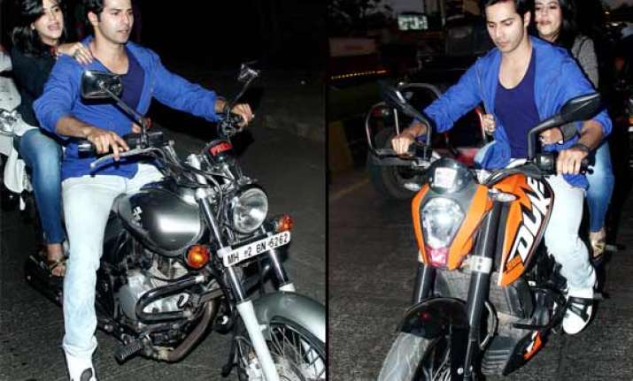 ekta kapoor finally lose my bike virginity to varun dhawan